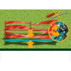 Bosch AHM 38 Mekanik Çim Biçme Makinesi - 0600886103