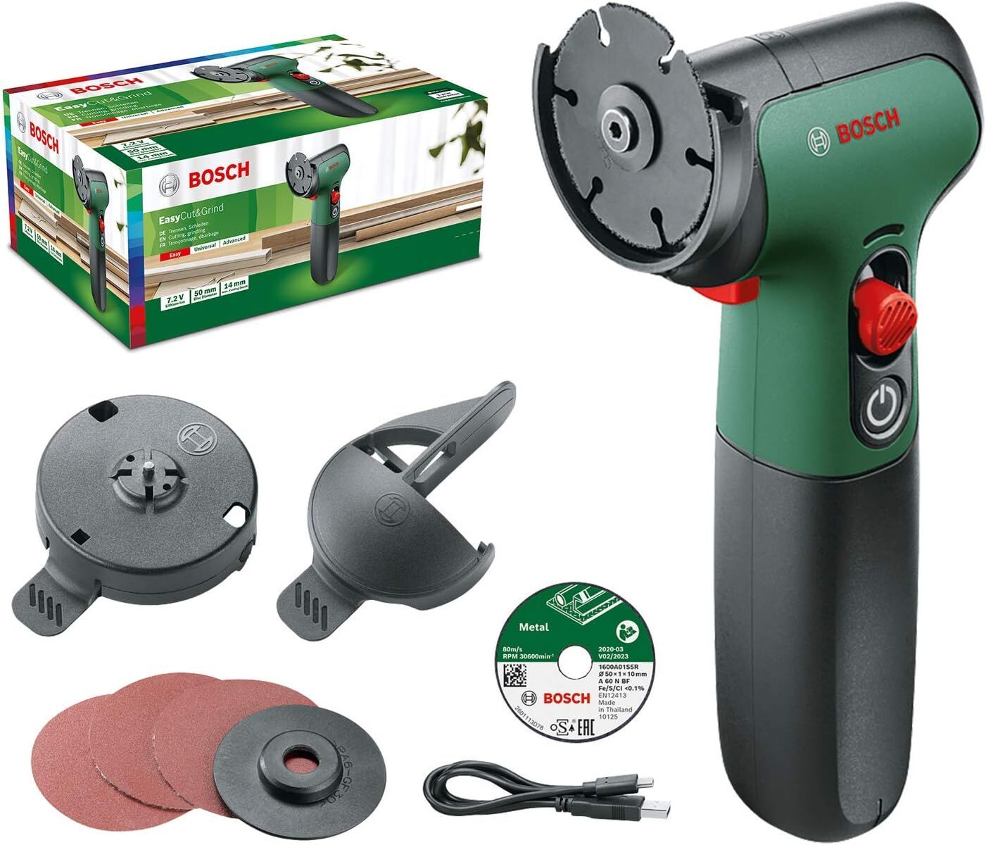 Bosch EasyCut&Grind Akülü Çok Amaçlı Ahşap &  Metal Kesici ve Taşlayıcı Çok Amaçlı El Aleti - 06039D2000