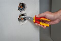 Bosch VDE İzole Kargaburun Pense bent 40° 200mm - 1600A02NE4