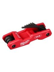 Milwaukee Allen Katlanır Anahtar Seti Metrik 8 Parça - 4932493614