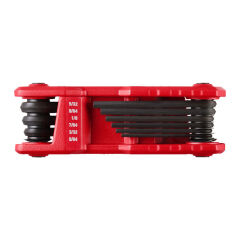 Milwaukee Allen Katlanır Anahtar Seti Metrik 8 Parça - 4932493614