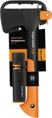 Fiskars XS, X7 Parçalama Baltası + Bileme Aparatı Seti