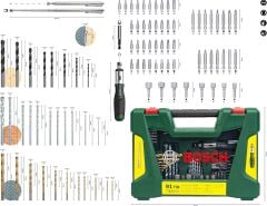Bosch V-Line 91 Parça Vidalama ve Matkap Ucu Aksesuar Seti - 2607017195