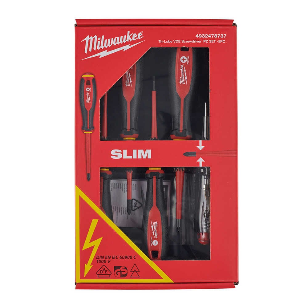 Milwaukee Trı-Lobe VDE Tornavida Set 5PC- 4932478737