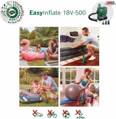 Bosch EasyInflate 18V-500 (Solo) Akülü Hava Pompası (Akü ve Şarj Dahil Değil) - 0603947200