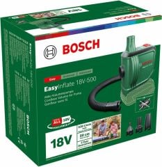 Bosch EasyInflate 18V-500 (Solo) Akülü Hava Pompası (Akü ve Şarj Dahil Değil) - 0603947200