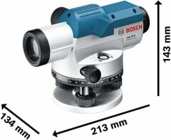 Bosch GOL 26 D (BT 160 + GR 500) Optik Nivelman - 0601068002