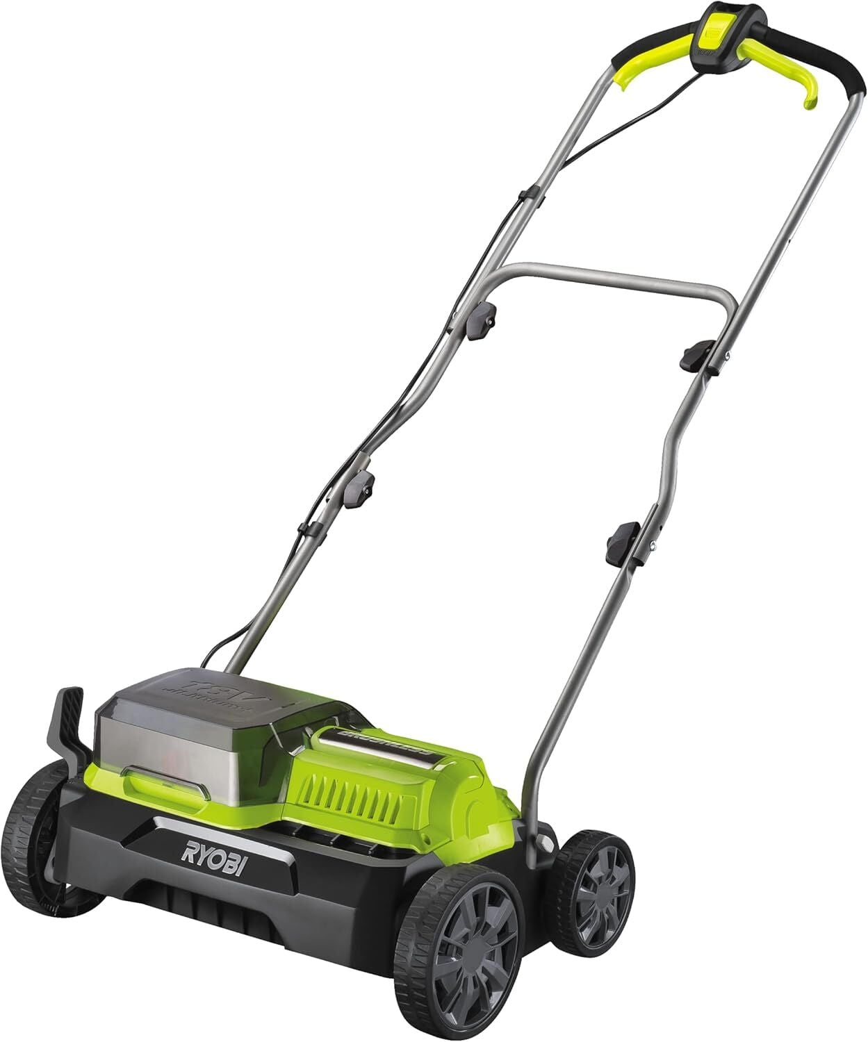 Ryobi RY18SFX35A-0 18V One+ Kömürsüz Akülü Çim Havalandırıcı ve Kazıyıcı (Akü ve Şarj Cihazı Dahil Değildir) - 5133004548