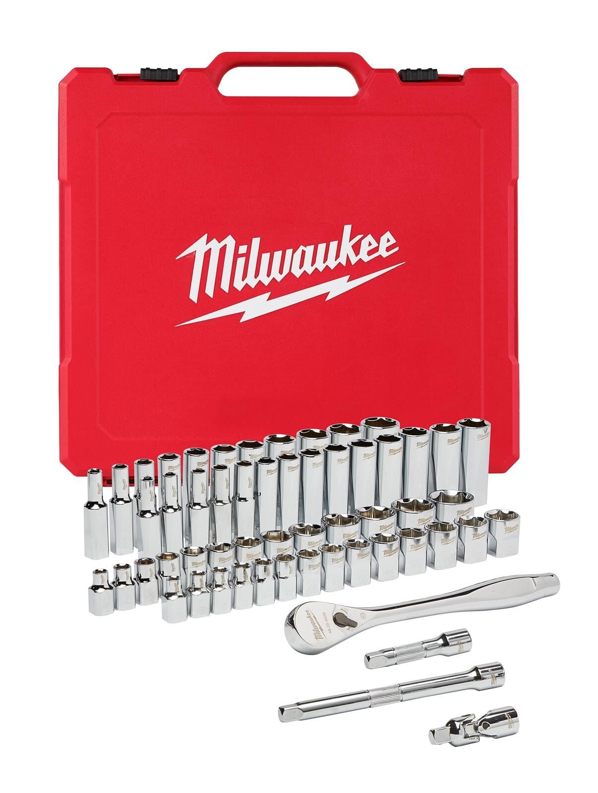 Milwaukee 3/8 Cırcırlı Lokma Anahtar Takımı 56 Parça - 4932464946
