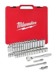 Milwaukee 3/8 Cırcırlı Lokma Anahtar Takımı 56 Parça - 4932464946