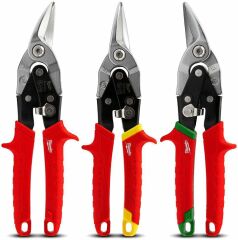 Milwaukee Kaportacı Makası Seti 3 Parça Sağ-Sol-Düz 260 Mm - T48224533