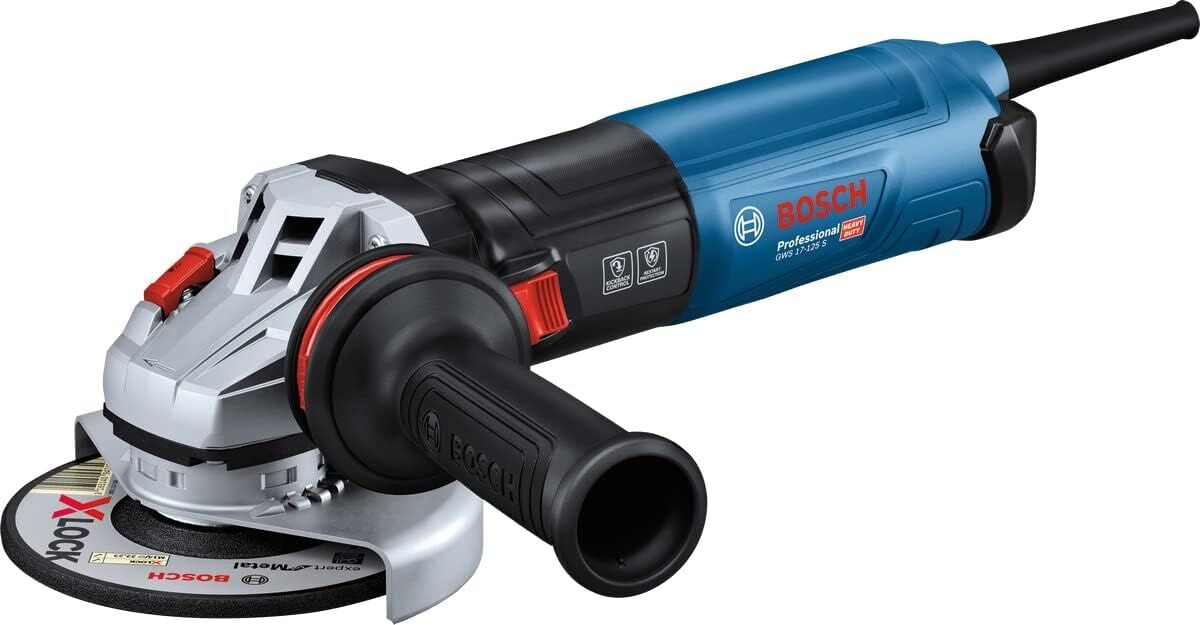 Bosch Professional Gws 17-125 S Devir Ayarlı Taşlama 1700W - 06017D0300