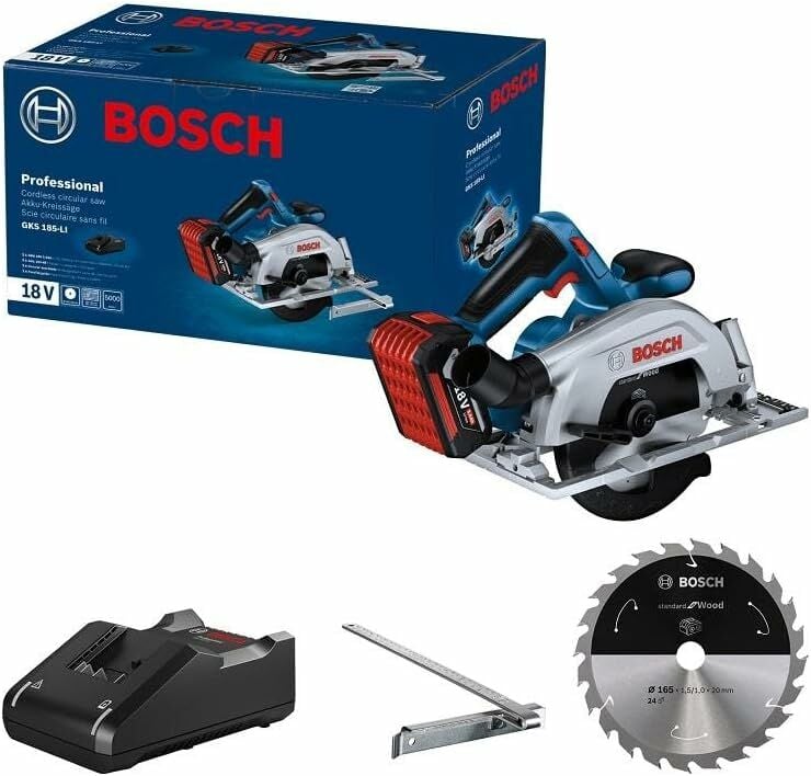 Bosch Professional GKS 185 5.0 Ah Tek Akülü Daire Testere - 06016C1223