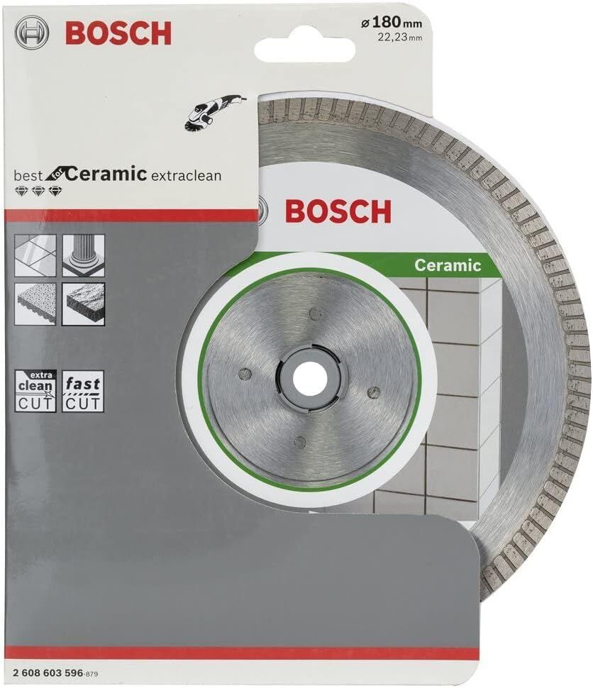 Bosch Best Serisi Seramik İçin Turbo Segman Elmas Kesme Diski 180x22,23x1,6x7 mm - 2608603596