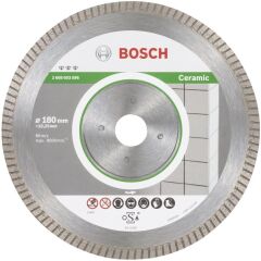 Bosch Best Serisi Seramik İçin Turbo Segman Elmas Kesme Diski 180x22,23x1,6x7 mm - 2608603596