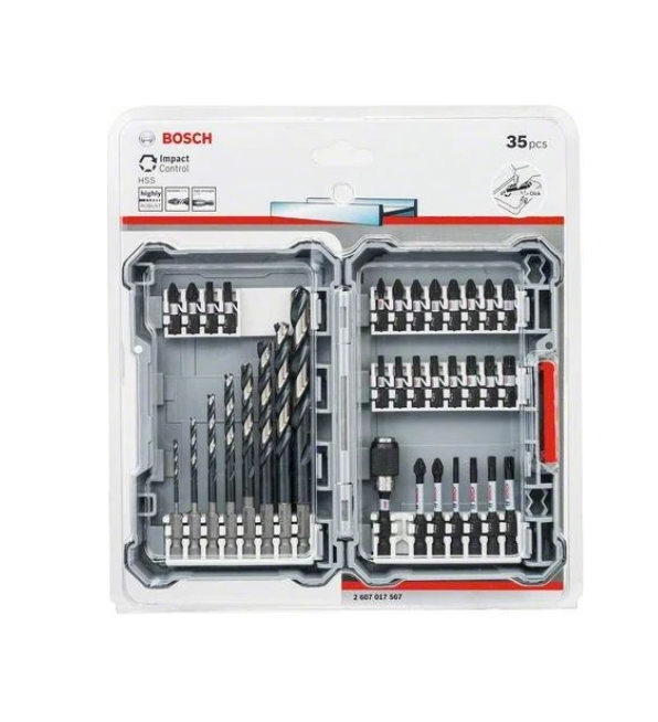 Bosch Impact Control Matkap ve Tornavida Ucu Takımı 35 Parça