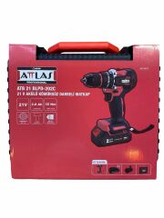 Attlas Atb 21 BLPD-202C 21V 2x2.0 Ah Çift Akülü Kömürsüz Darbeli Matkap