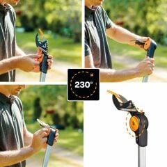 Fiskars UPX86 1023624 Teleskopik Testeresiz Yüksek Dal Budama Makası