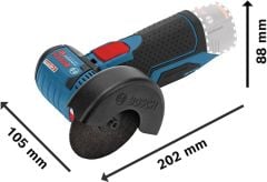 Bosch Professional GWS 12V-76 Akülü Taşlama Makinesi (Akü ve Şarj Cihazı Hariç) - 06019F2000