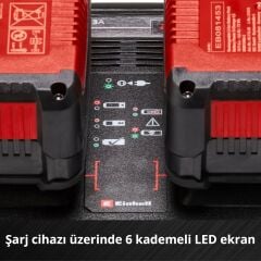 Einhell 18V 2x4,0 Ah PXC Twincharger Kit Akü & Şarj Cihazı - 4512112