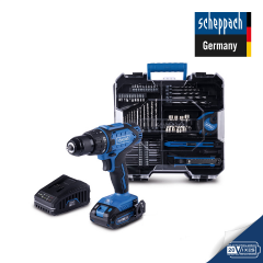 Scheppach C-DTB74/1-X 20V 1x2AH Akülü Vidalama + 74 Parça Aksesuar Seti - 5909315915