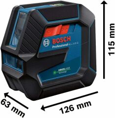 Bosch 0601066M00 Professional GCL 2-50 G Kombi Lazer Hizalama