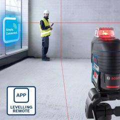 Bosch Professional GLL 3-80 C Prof. + BT 150 Çizgili Hizalama Lazeri - 0601063R01