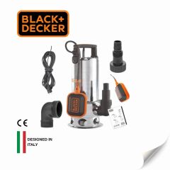 Black & Decker BXUP1100XDE Dalgıç Pompa Kirli Su İnox 10,5 mt 1100 W