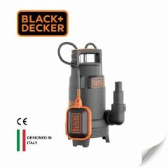 Black & Decker BXUP750PTE Dalgıç Pompa Kirli Su 8 mt 750 W