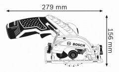 Bosch Professional GKS 12V-26 Akülü Daire Testere (Akü ve Şarj Hariç) - 06016A1001