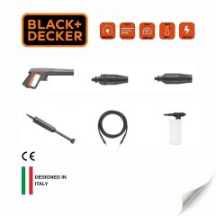 Black & Decker BXPW2000PE Basınçlı Yıkama Makinesi 140 Bar 2000 W