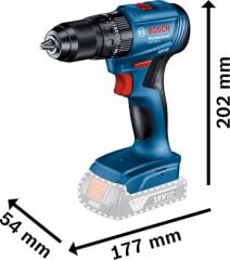 Bosch Professional GSB 185-LI Akülü Darbeli Matkap (Akü ve Şarj Hariç) - 06019K3103