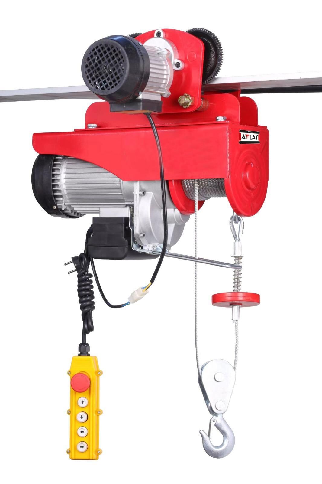 Attlas ATEV 1200S 4 Hareketli Elektrikli Vinç Bakır Sargı 600-1200 Kg 1800 W– A1202006