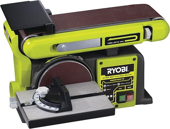 Ryobi RBDS4601G Elektrikli Bant ve Disk Zımpara Makinesi 370 W - 5133002858