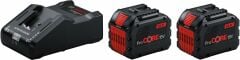 Bosch Professional 18V ProCORE Akü Şarj Cihazı Seti (2 x ProCORE 12.0 Ah + GAL 18V-160)