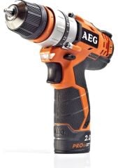 AEG BBS12C2 Li-202B 2x2.0Ah Çift Akülü Matkap - 4935446693