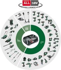 Bosch Easychain 18V-15-7 Şarjlı Zincirli Budama Makinası 18 Volt ( Akü Ve Şarj Aleti Hariç ) - 06008B8901