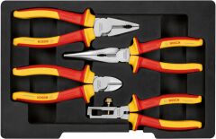 Bosch VDE Kombine Pense Set 4 Parça- 1600A02NG1