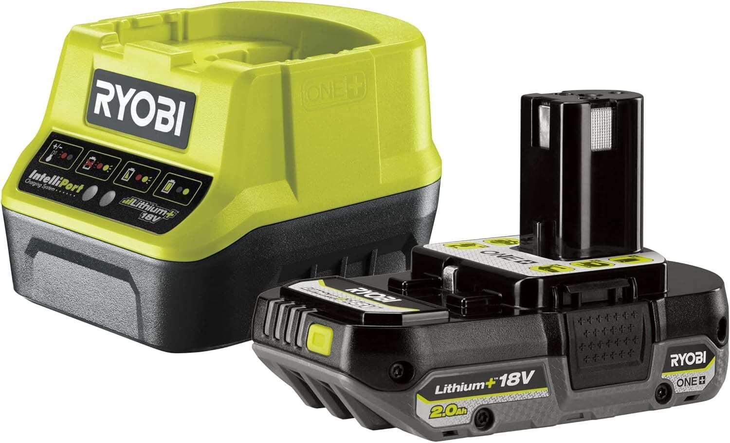 Ryobi RC18120-120C 18V 2.0AH Akü + Şarj Cihazı Başlangıç Seti - 5133005090