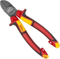 Milwaukee Ağır Hizmet Tipi VDE Elektrikçi İzoleli Yan Keski 160mm - T4932464567