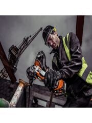 Aeg BEWS18-125BLLI-502C 2x5.0Ah Çift Akülü Kömürsüz Avuç Taşlama - 4935464417