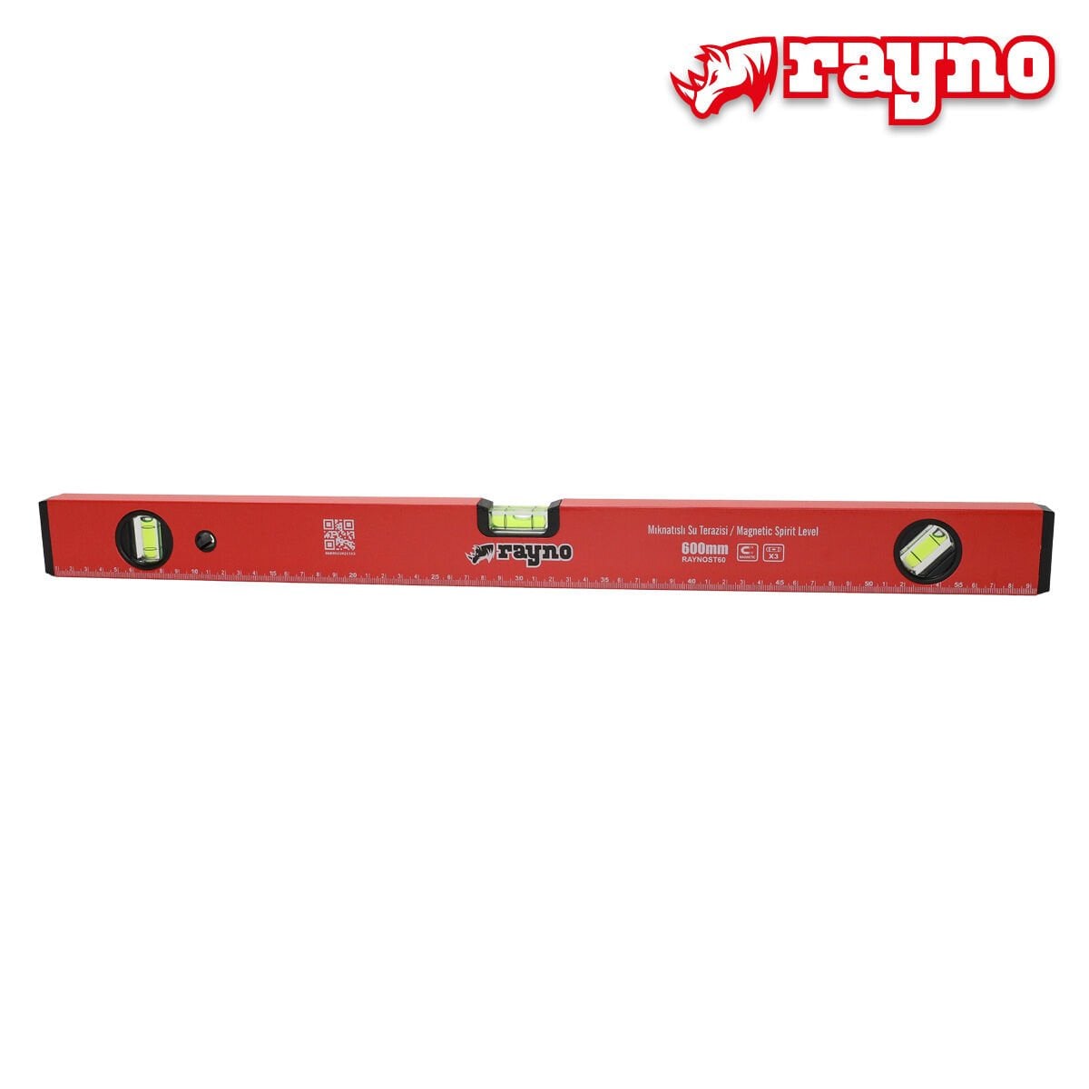 Rayno Mıknatıslı Su Terazisi 800 mm - RAYNOST80