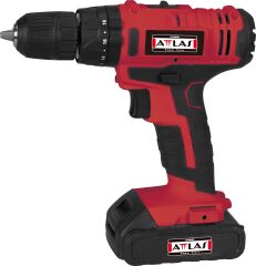 Attlas ATB 18 PD Li 18V 2x1.5Ah Çift Akülü Darbeli Matkap - A0104058