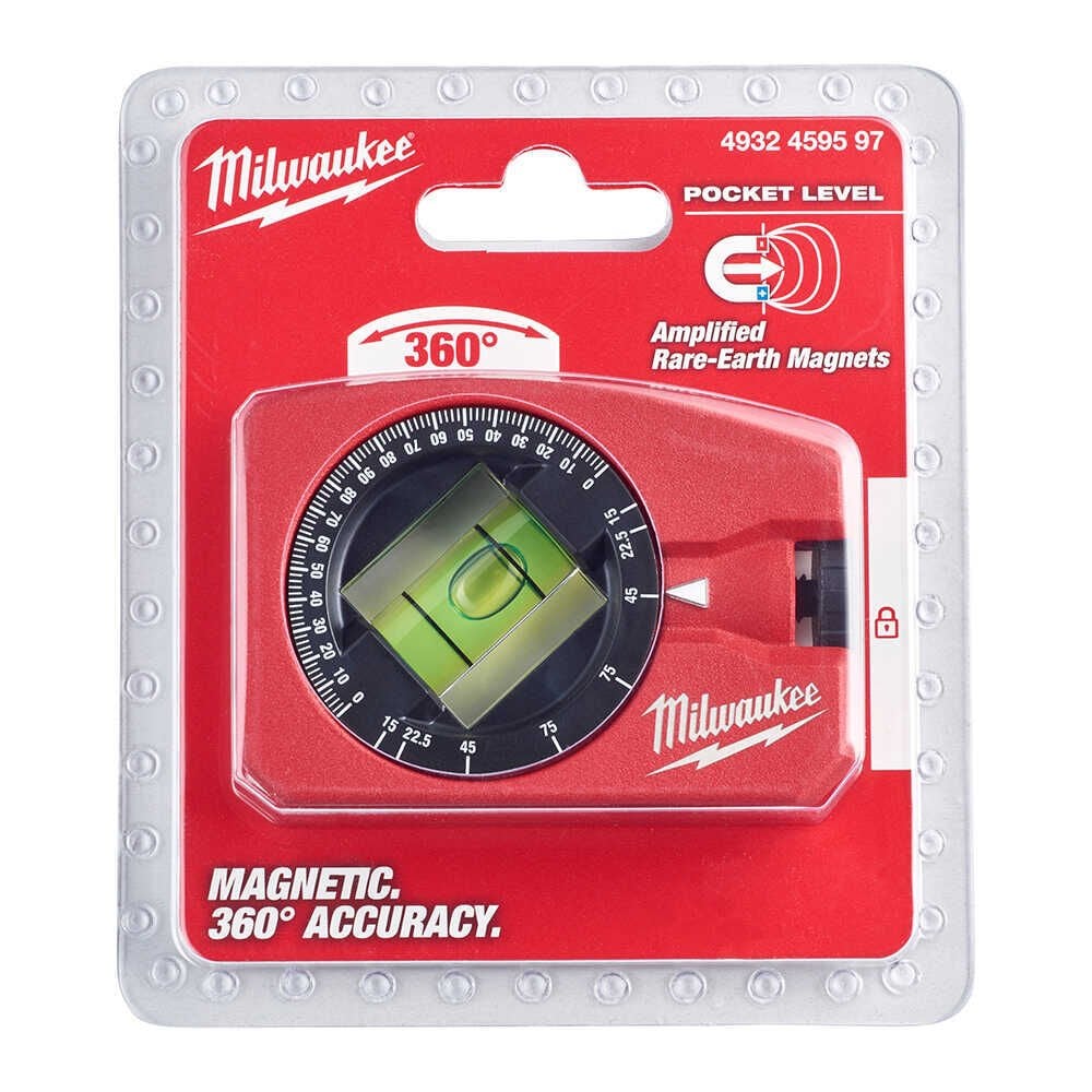 Milwaukee Su Terazisi Açı Ayarlı Cep Tipi - 4932459597