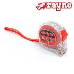 Rayno Şeffaf Şerit Metre 5m x 19mm - 11511