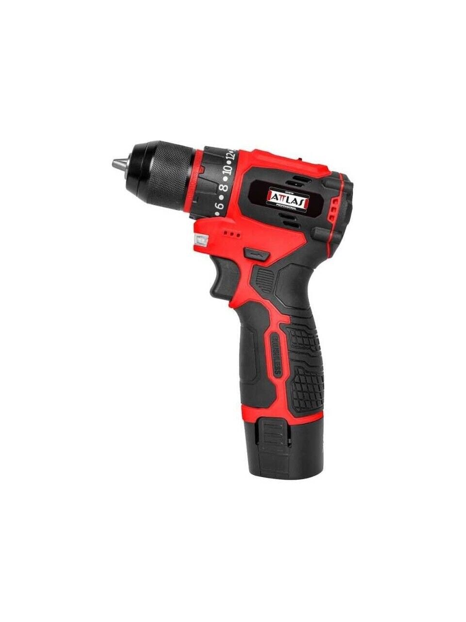 Attlas ATBL 12 CDD-202C 12V 2x2.0Ah Çift Akülü Matkap - A0104085