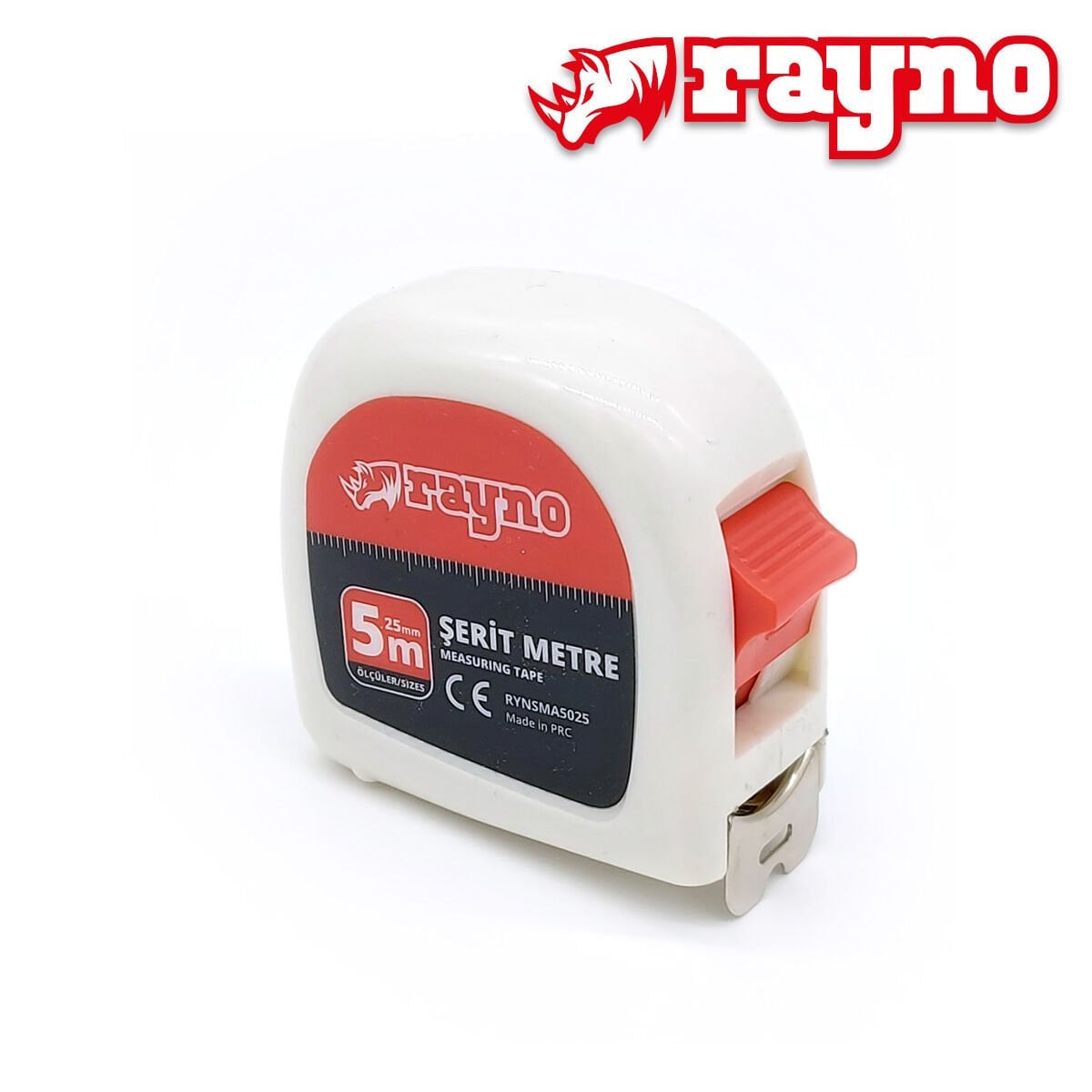 Rayno Şerit Metre 5m x 25mm - 5025