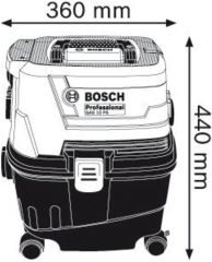 Bosch Professional GAS 15 PS Elektrikli Süpürge - 06019E5100