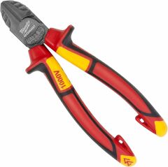 Milwaukee Ağır Hizmet Tipi VDE Elektrikçi İzoleli Yan Keski 160mm - T4932464567