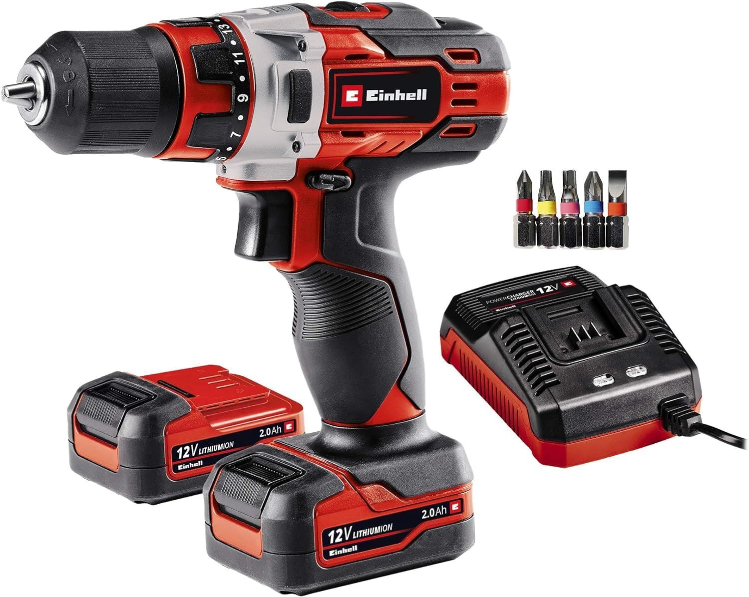 Einhell TE-CD 12/1 Li 12V 2x2.0 Ah Akülü Vidalama Makinesi - 4513594
